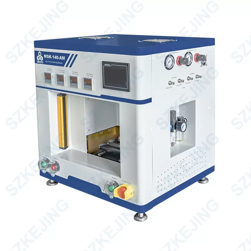 MSK-140-AM-01 Heating Sealer for Continuous Top/Side Sealing of Pouch Cells (Max. 190×190×12 mm)-MSK-140-AM
