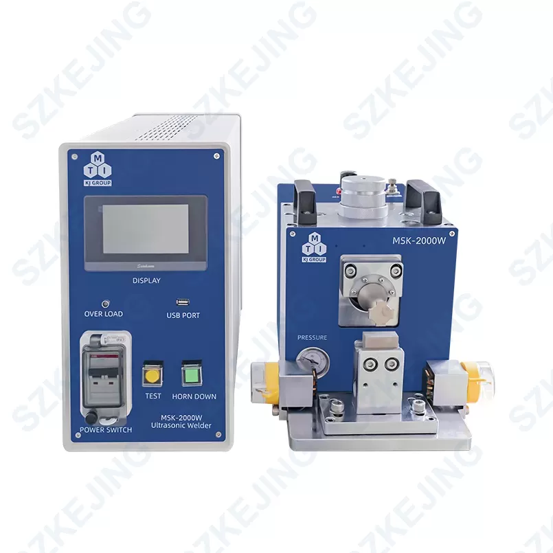 MSK-2000W-01 Desk-Top 2000W Ultrasonic Metal Welder (Tabbing) with Touch-Screen Digital Controller-MSK-2000W
