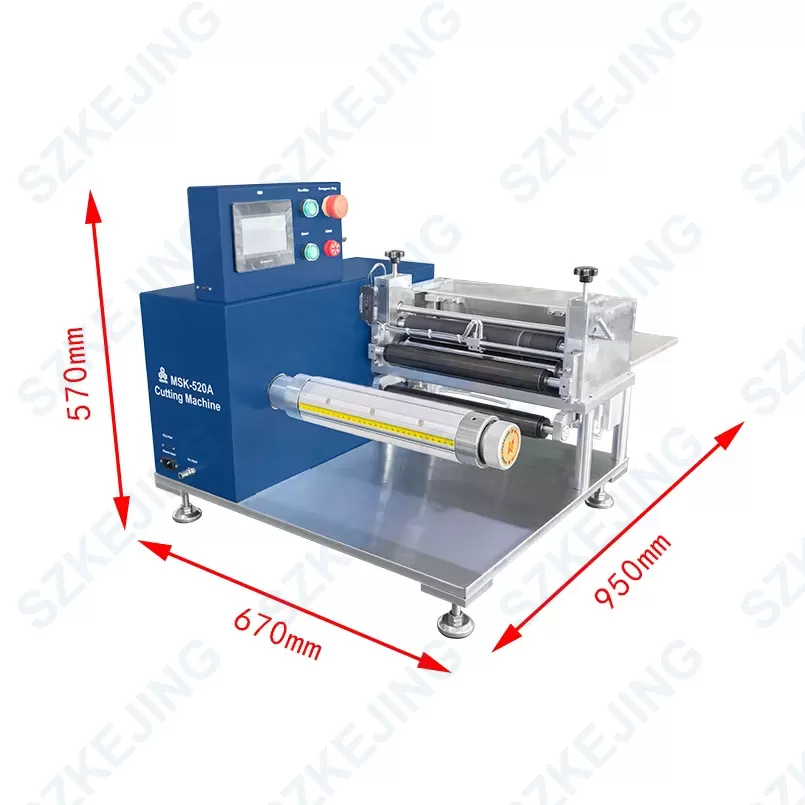 MSK-520A-06 Automatic Roll-to-Sheet Cutting Machine for Electrodes Cutting-MSK-520A