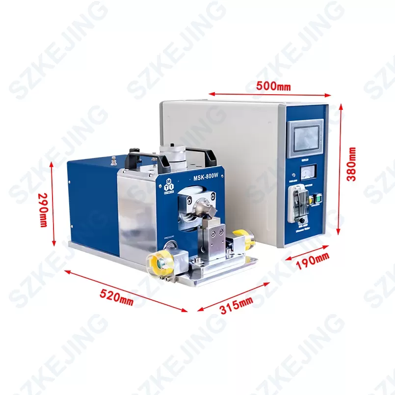 MSK-800W-05 Desk-Top 800W Ultrasonic Metal Welder (Tabbing) with Touch-Screen Digital Controller-MSK-800W