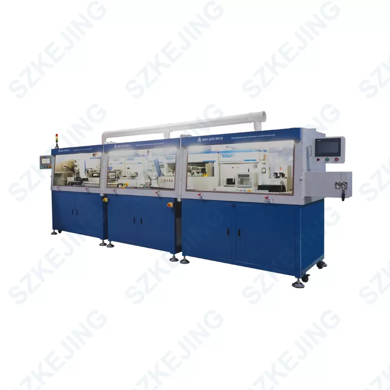 Multi-layer Experimental Automatic Line for Pouch Cell-MSK-BPE-MS-D
