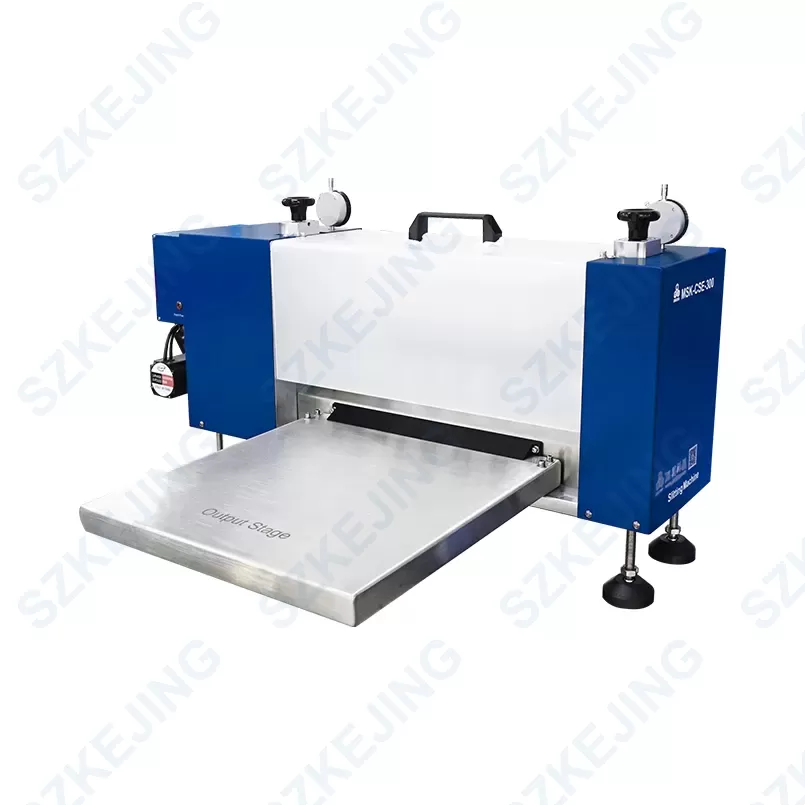 Semi-Automatic Slitting Machine for Electrodes of Cylinder Battery-MSK-CSE-300