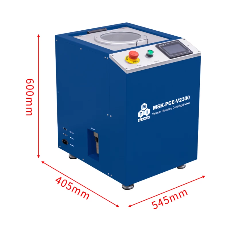 4 Vacuum Planetary Centrifugal Mixer-MSK-PCE-V2300