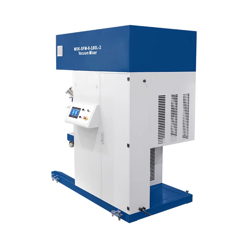 MSK-SFM-9-100L-2-05 MSK-SFM-9-10L-2 Dual-Shaft Vacuum Planetary Mixer