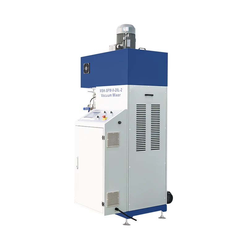 MSK-SFM-9-20L-2-04 MSK-SFM-9-20L-2 Dual-Shaft Vacuum Planetary Mixer